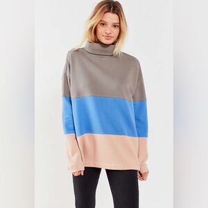 Urban Outfitters Out From Under Color Block Turtleneck Sweater Women’s Small